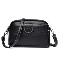 [COD] Middle-aged womens bag 2022 summer new Korean version urban simple one shoulder diagonal soft leather