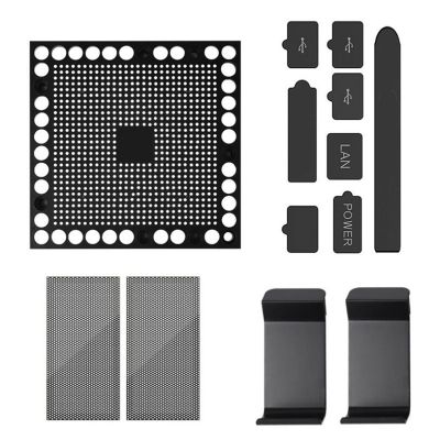 Dust Proof Mesh Filter Jack Stopper Kit Cover for Xbox Series X Game Console Plastic Accessories Plugs Pack Protector