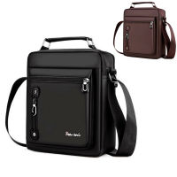 Mens Handbag Messenger Bag Waterproof Men Oxford Zipper Bag Crossbody for Male Male Business Casual Single Shoulder Bag