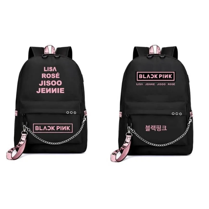 WTS Bts official bt21 school bag kpop jungkook v jimin jhope jin