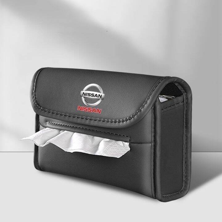 pu-leather-car-tissue-box-tssue-box-holder-car-sun-visor-decoration-storage-seat-back-hanging-tissue-box