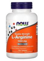 NOW Foods, L-Arginine, Double Strength, 1,000 mg, 120 Tablets