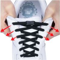 【YF】ﺴ  New No Tie Shoe laces Elastic Laces Sneakers Flat Shoelaces without ties Kids Adult lace Rubber Bands for Shoes