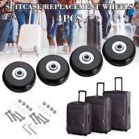 【CW】 4Pcs Replace Wheels With Screw Luggage Suitcase Axles Repair 40/45/50mm Silent