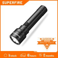 SUPERFIRE C20 15W Powerful flashlight USB Rechargeable LED Lantern Outdoor Lighting For Hunting Camping Fishing Waterproof Torch Rechargeable  Flashli