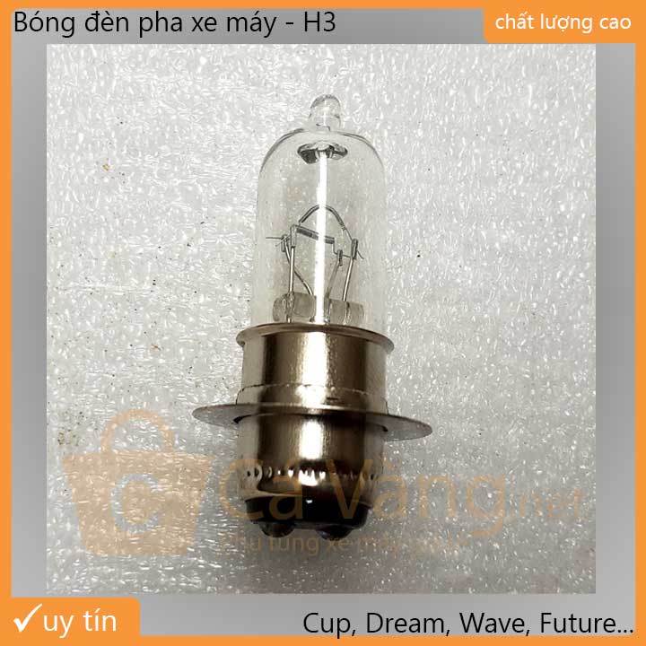 Bóng Đèn Pha H3 Xe Máy 12V 35W Siêu Sáng - Dùng Cho Xe: Wave, Dream, Future  110, Cup... | Lazada.Vn