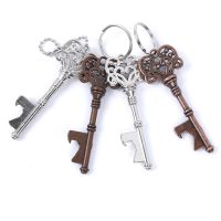 ❁▽❧ Creative Retro Metal Portable Key Beer Bottle Opener Ring Bar Hangings Keychain Keyring for Wedding Party Kitchen Accessories