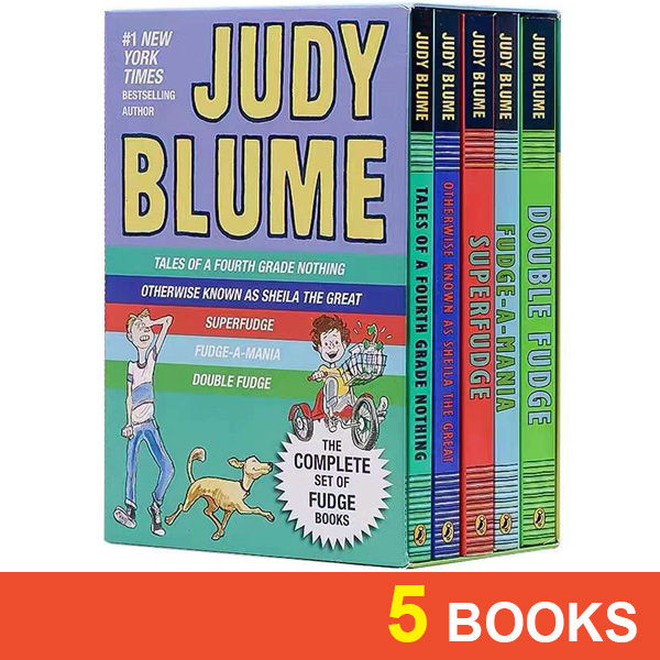 READY　Blume's　Books)　(5　Fudge　STOCK]　Set　Lazada　Judy　Box