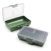 1 8 Compartments Storage Box Carp Fishing Tackle Boxes System Fishing Bait Spoon Hook Storage Container Portable Fishing Box