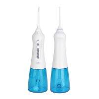 ZZOOI USB Rechargeable Water Flosser Oral Irrigator Dental 300ML Water Tank Water Jet Waterproof IPX8 Irrigation Teeth Cleaner