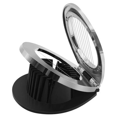 Egg Slicer for Hard Boiled Eggs, Egg Heavy Duty Cutter Duty Slicer Kitchen Tools Garnish Slicer, 3 Slicing Styles