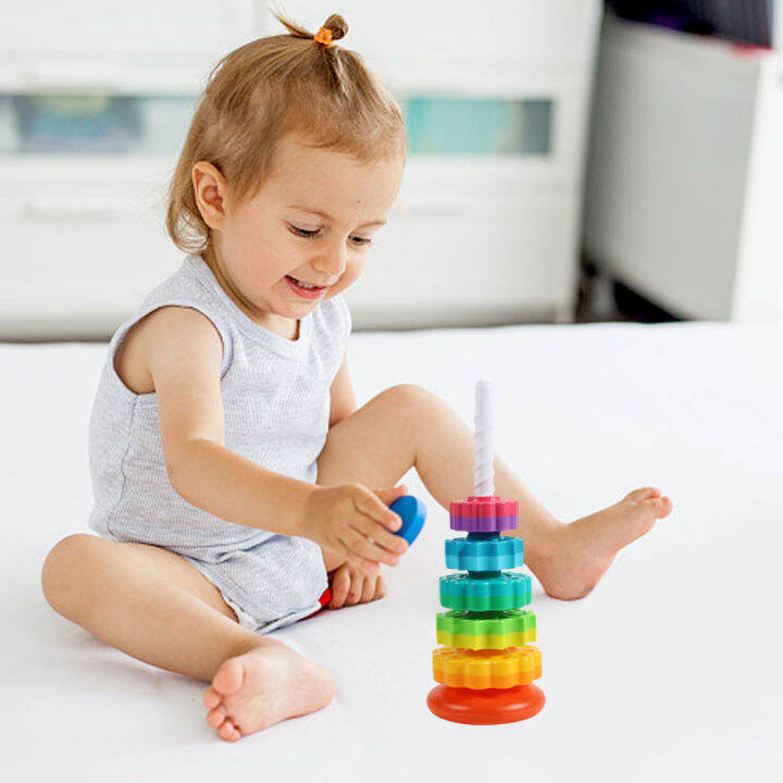 gears-stacking-rings-ของเล่นเป็นมิตรกับสิ่งแวดล้อม-early-education-ของเล่น-smooth-spining-tower-building-blocks-ปลอดภัยสำหรับของขวัญก่อนวัยเรียน