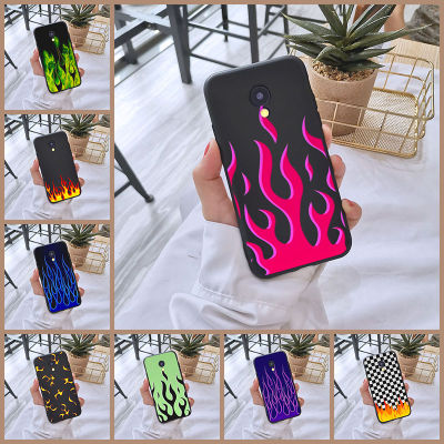 Art Flame Aesthetic ซิลิโคนสำหรับ Meizu M6 M5 M3 M2 หมายเหตุสำหรับ Meizu M2 M3 M3S M5 M5C M5S M6 M6S M6T-ganekd