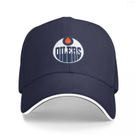 Summer New  Edmonton Oilers Logo NHL Sun Printing Baseball Cap Mens and Womens Fashion Wild Hip-Hop Hat Outdoor Leisure Sports Couple Hat Versatile hat