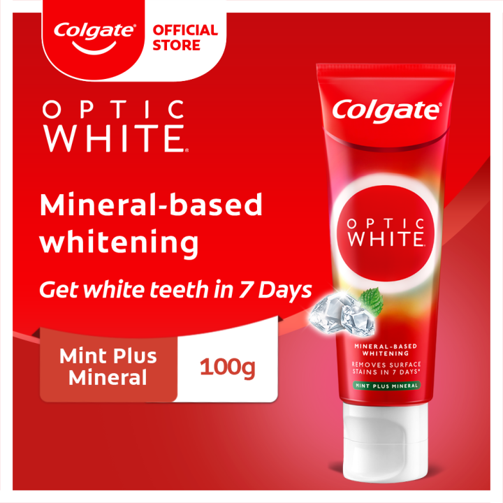 Colgate Optic White Mint Plus Mineral - 口臭防止