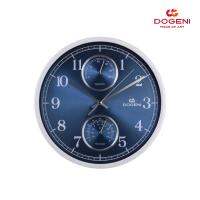 DOGENI นาฬิกาแขวน โดเกนี่ รุ่น WFP001SL สีเงิน ขนาด : Ø30.5 x หนา 5.3ซม. Wall Clock