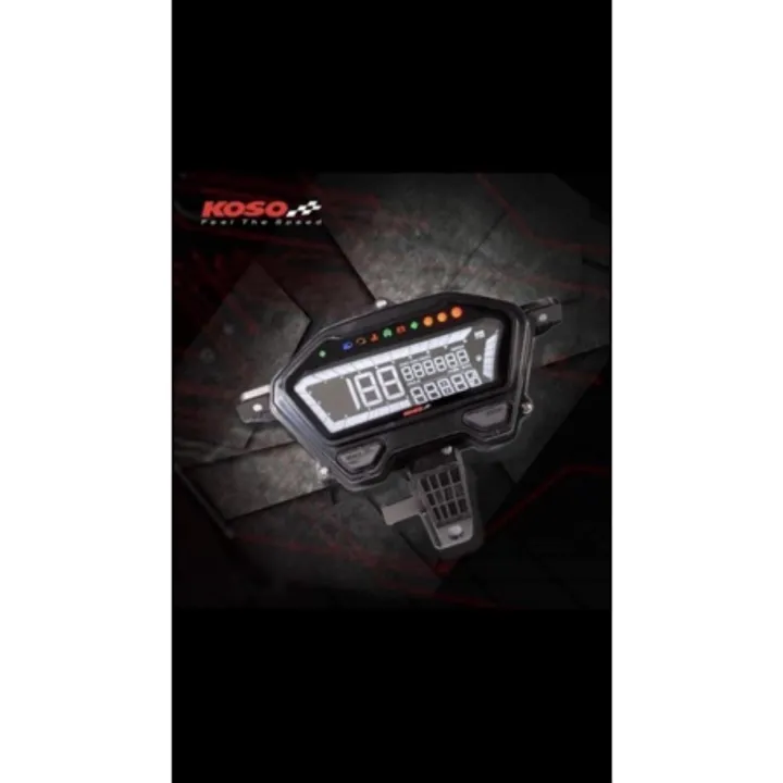♂ KOSO SPEEDOMETER PANEL DIGITAL METER FOR CLICK 125/150 GAME CHANGER