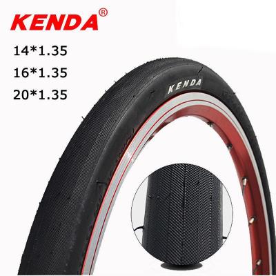 KENDA K-1085 ยางรถจักรยานรถพับ ขนาด 14/16/20 นิ้ว x 1.35 น้ำหนักเบา (สีดำ)
