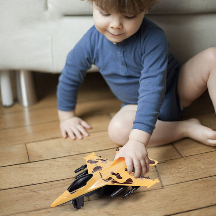 เครื่องบินจำลองโมเดลเครื่องบินรบสำหรับเด็ก-เครื่องบินของเล่นโมเดลสมจริงของขวัญสำหรับเด็กผู้ชายแบบสุ่มสีสำหรับเครื่องบินจำลองของเด็ก