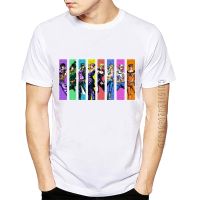 Jojo Bizarre Adventure T Shirt Homme Designer Manga Anime Tshirt Cool Novelty Funny Tshirt Style Men Printed Tee