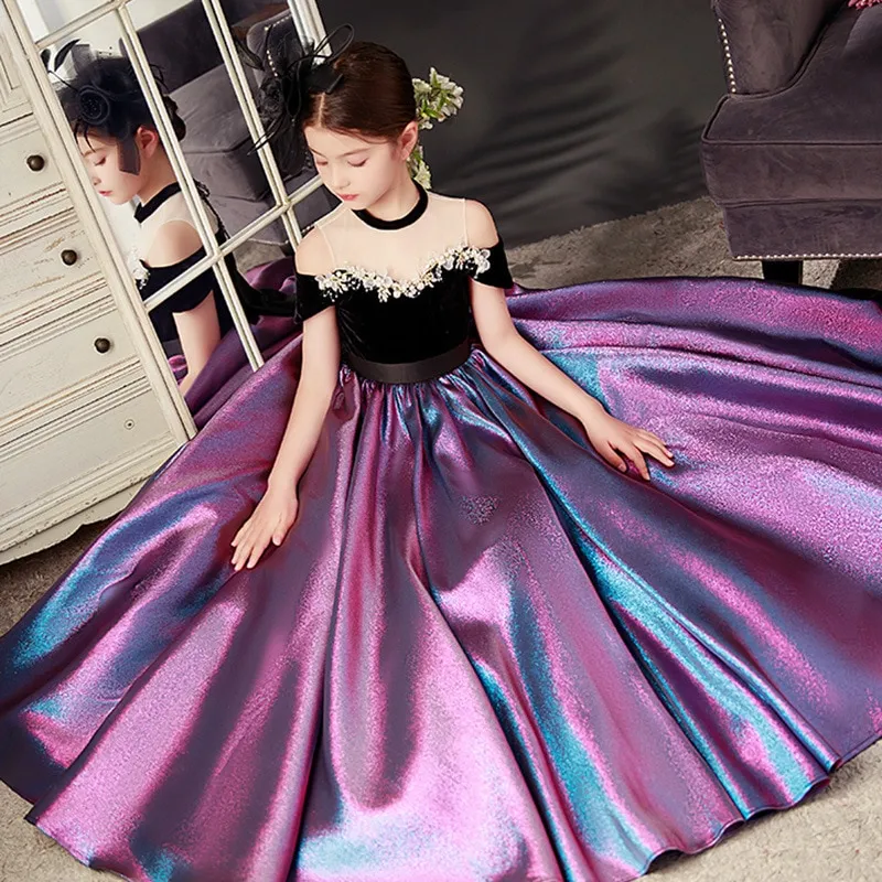 91) KHOURTNEY DRESS / Kids Birthday dress / Kids Couture / Ball Dress /  Princess Dress / Flower Girl Dress / Kids Ball Gown/ Girls Pageant Dress –  Cathy Stephen Atelier