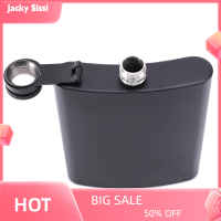 Jacky Hip Flask สแตนเลสแบบพกพาท่องเที่ยว flagon ไวน์วิสกี้หม้อเหล้า