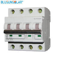 Blusunsolar 4P 1000V Dc สวิตช์ตัวแยกขนาดเล็ก63a เหมาะสำหรับเบรกเกอร์ที่ใช้ในครัวเรือนรางขนาด35มม. สำหรับแสงอาทิตย์โฟโตโวลตาอิก