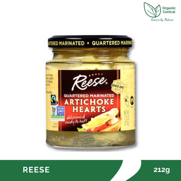 Reese Marinated Artichoke Hearts 212g Lazada PH