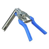 QZ-Multifunctional  Hog Ring Plier Tool And 600pcs M Clips Chicken Mesh Cage Wire Fencing Crimping Solder Welding Repair Hand Tool