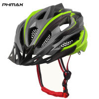 PHMAX Bicycle Helmet MTB Road Bike Cycling Helmet Ultralight EPS+PC Cover  Integrally-mold Cycling Helmet Cycling Safety Cap