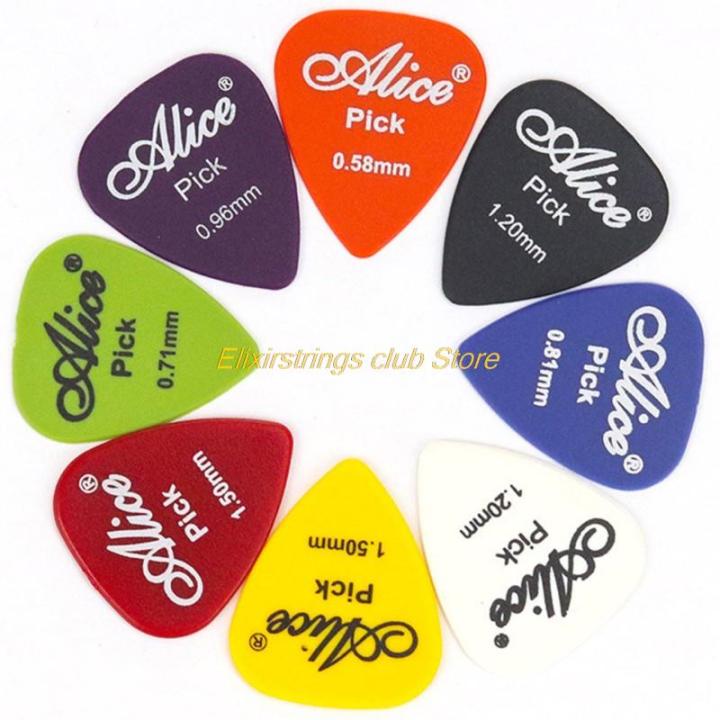 50-sets-piece-alice-glaze-dull-polish-guitar-parts-pick-folk-classical-musical-instrument-finger-piece-electric-shrapnel-0-51mm-guitar-bass-accessorie