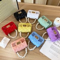 [COD] Hollow mini jelly bag 2022women foreign trade wholesale pearl portable