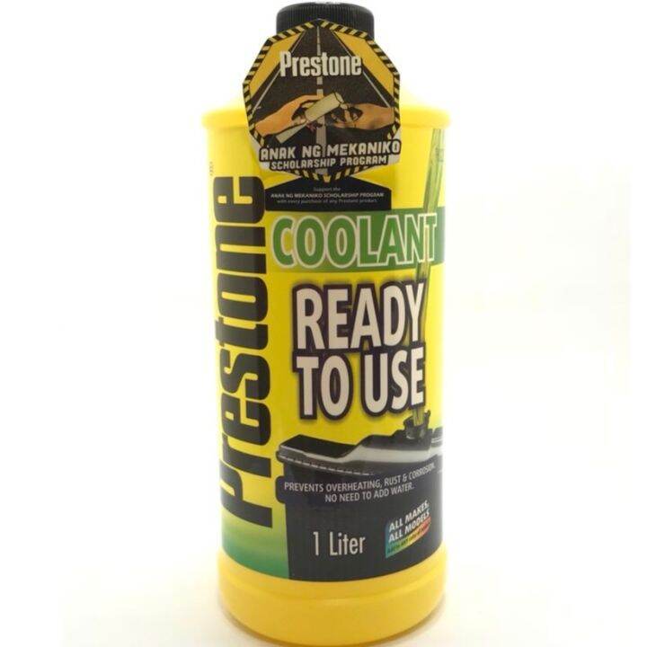 Prestone Coolant Ready To Use 1 Liter Green Color Lazada Ph