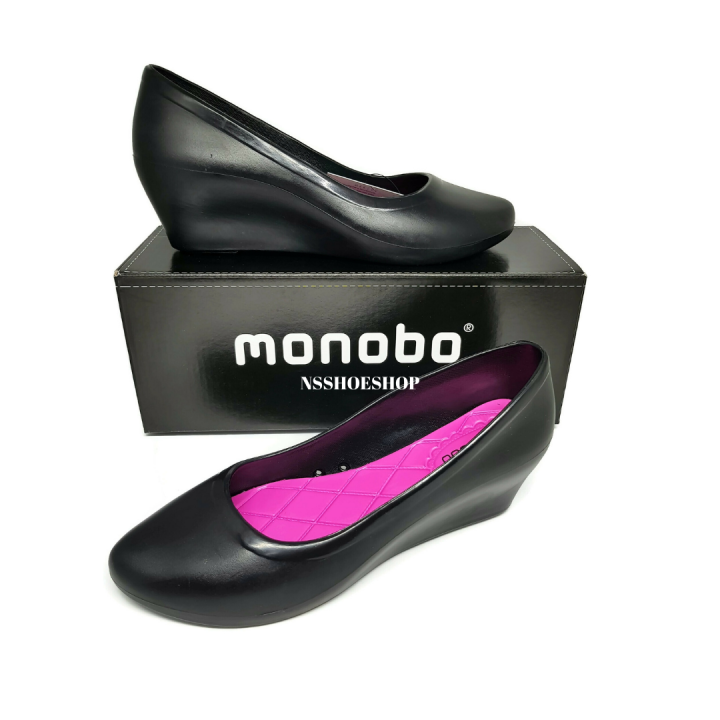 monobo-berry-โมโนโบ้-เบอรี่-รองเท้าคัชชูส้นเตารีด-มีเก็บปลายทาง