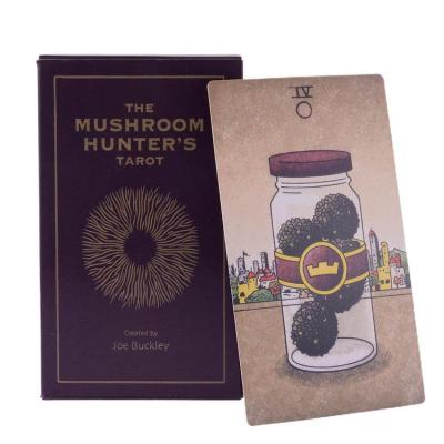 The Mushroom Hunters Tarot Decks English Tarot Cards Oracles Deck Divination Girls Table Board Game Fate Telling Party Favor advantage