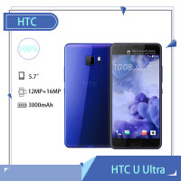 HTC U Ultra Original Unlocked 64GB ROM LTE 12MP Camera 2160P Dual SIM Android Phones