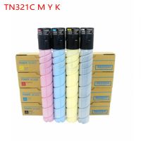 GHNGFVNCVNDFGJD สำหรับ Konica Minolta โทนเนอร์เครื่องพิมพ์ YFTONER Tn321y ตลับผงหมึกสีดำ Tn321k Tn321m ใช้ใน C224e C364 C284 C224 Bizhub