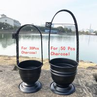 Black Hookah Charcoal Basket Coal Holder for Narguile Chicha Smoking Accessories Electrical Connectors