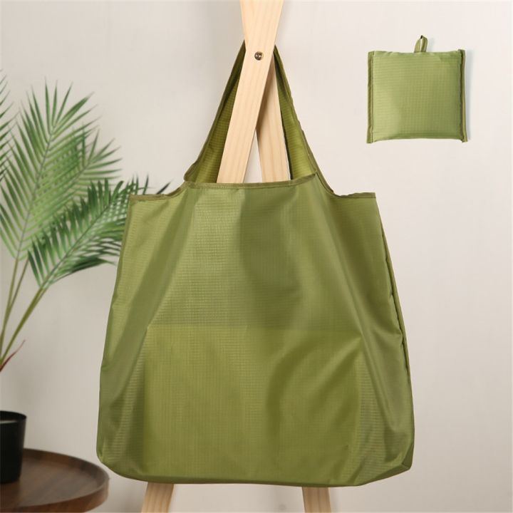 fast-drop-shipping-2022-portable-eco-friendly-folding-shopping-bag-reusable-shoulder-handbag-for-travel-grocery-pocket-tote