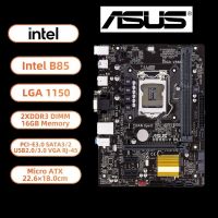 1150/MAINBOARD/ASUS B85M-V PLUS/DDR3/รองรับซีพียู I3 I5 I7เจน4