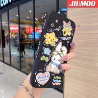 JIUMOO เคส S6สำหรับ Vivo S5เคสลายกระต่ายดาวการ์ตูนบางดีไซน์ใหม่นิ่มบางเคสมือถือเคสขอบสี่เหลี่ยมด้านข้างบางทำจากซิลิโคนเคสป้องกันการกระแทก