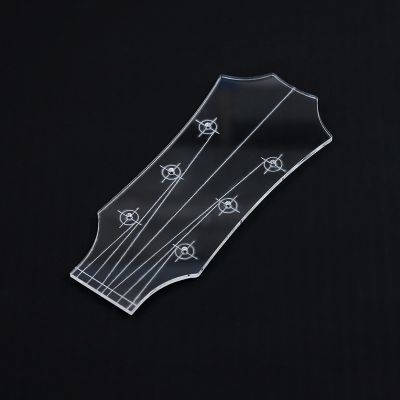 ；‘【； Guitar Head Template Electric Guitar Acoustic Guitar Ukulele Transparent Acrylic Template Guitar Making Mold