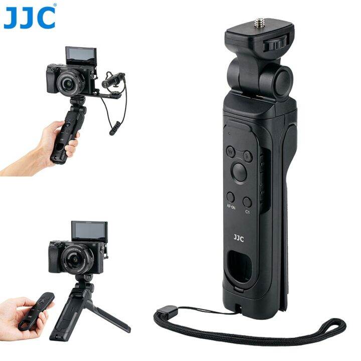 JJC GPVPT2BT Bluetooth Remote Control Grip Tripod for Sony ZV1II ZVE10 ZVE1 A7RV A7IV A7III A7