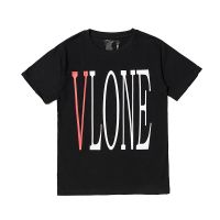 KKXX TEE℗  เกรดพรีเมี่ยม Vlone เสื้อยืดลําลองสําหรับ Unisex ผ้าฝ้ายแขนสั้นคอวีขนาดพลัสไซส์ S-Xlผ้าฝ้ายแท้