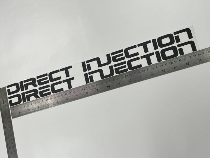 สติ๊กเกอร์แบบดั้งเดิม-งานตัดคอม-คำว่า-direct-injection-ติดข้างกระบะ-isuzu-direct-injection-tfr-ปี-1989-ติดรถ-แต่งรถ-sticker-อีซูซุ-ปี1989