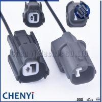 ஐ❁ 1 Pin 2.0 B series Vtec Solenoid Plug Auto waterproof connector speaker plug ABS Speed Sensor plug 6181-0227 6189-0386 for Honda