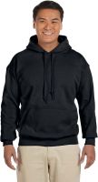 Gildan Heavyweight Blend Hooded Sweatshirt in Black - X-Large