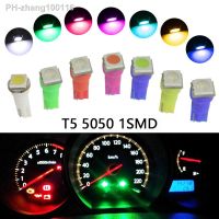 Auto LED W2 X 4.6d T5 5050 1 SMD DC 12V Car 17 37 73 74 instrument Cluster lights dashboard warning indicator lights signal lamp