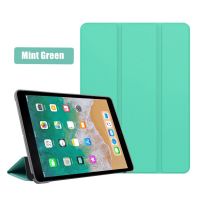 Casing Tablet iPad 9.7 2018 2017 A1893 A1822 Fundas PU อัลตร้าสลิมเคสโทรศัพท์อัจฉริยะสำหรับ iPad 5 6 5th 6th รุ่นฝาครอบป้องกันแท็บเล็ต