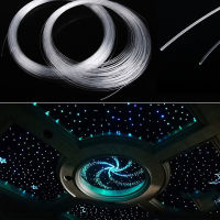 100 PCS 0.75mm 4 Meters Long LED Optical Fiber Fairy Curtain Light Optical Fiber Twinkle Light for Decoration Party Festival